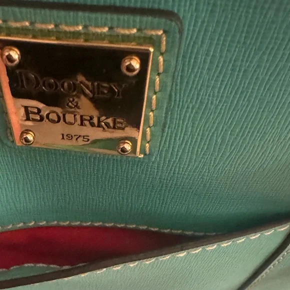 Dooney & Bourke Aqua Tote Bag - Picture 7 of 13